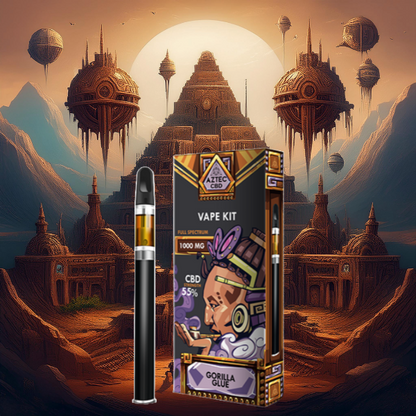 Aztec CBD 1000mg Vape Kit - 1ml