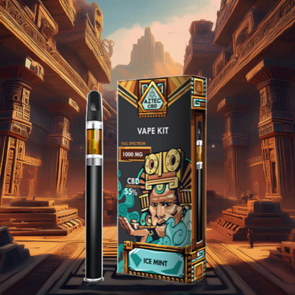 Aztec CBD 1000mg Vape Kit - 1ml