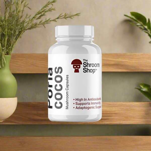 The Shroom Shop Poria Cocos 45000mg Capsules - 90 Caps