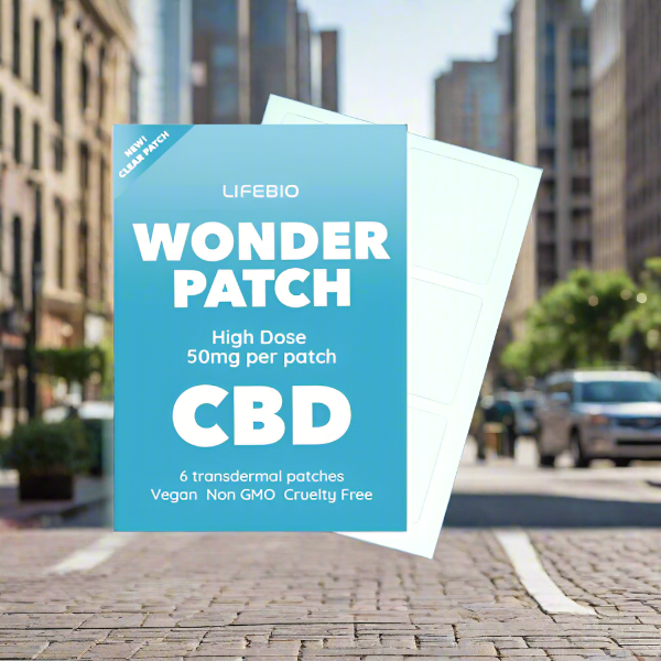 Lifebio 300mg CBD Wonderpatch Patches - 6 Patches