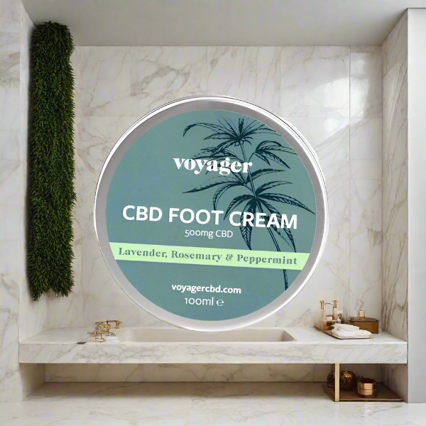 Voyager 500mg CBD Foot Cream - 100ml