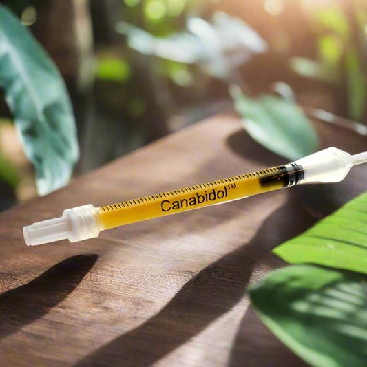 CBD by British Cannabis 750mg CBD Cannabis Extract Syringe 1ml