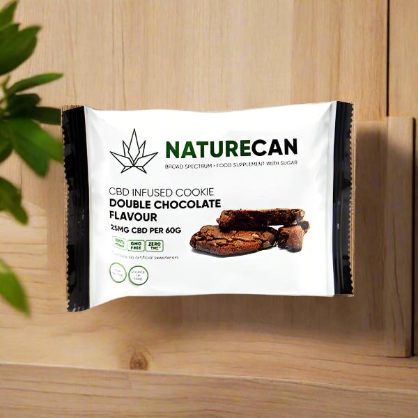 Naturecan 25mg CBD Double Chocolate Cookie 60g