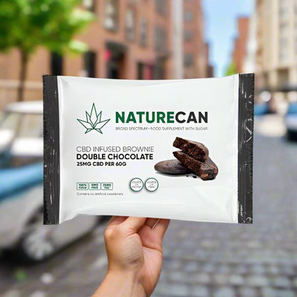 Naturecan 25mg CBD Double Chocolate Brownie 60g