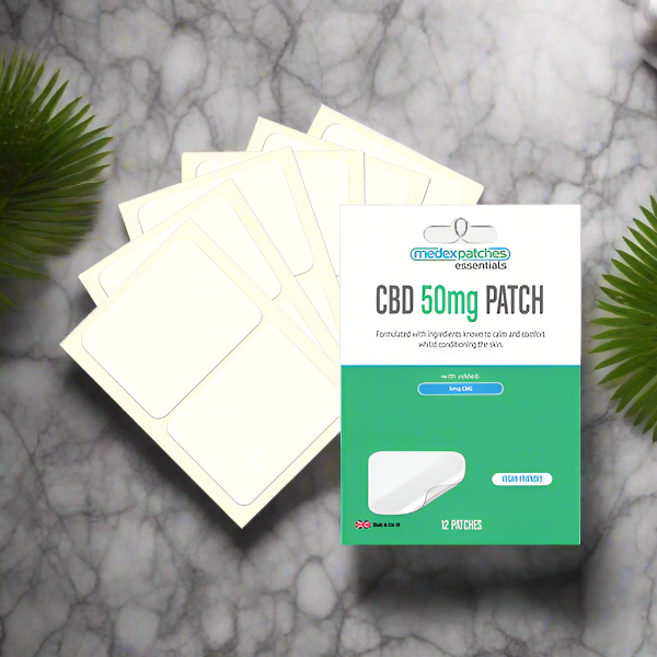 Medex Essentials 50mg CBD Patches - 12 pack