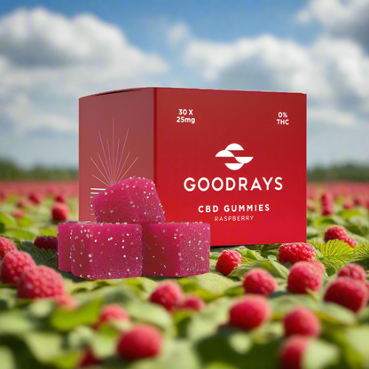 Goodrays 750mg CBD Gummies - 30 Pieces