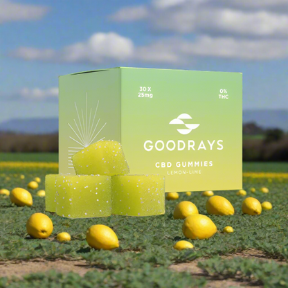 Goodrays 750mg CBD Gummies - 30 Pieces