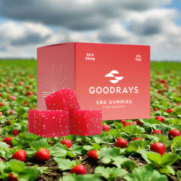 Goodrays 750mg CBD Gummies - 30 Pieces