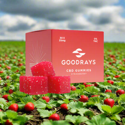 Goodrays 750mg CBD Gummies - 30 Pieces