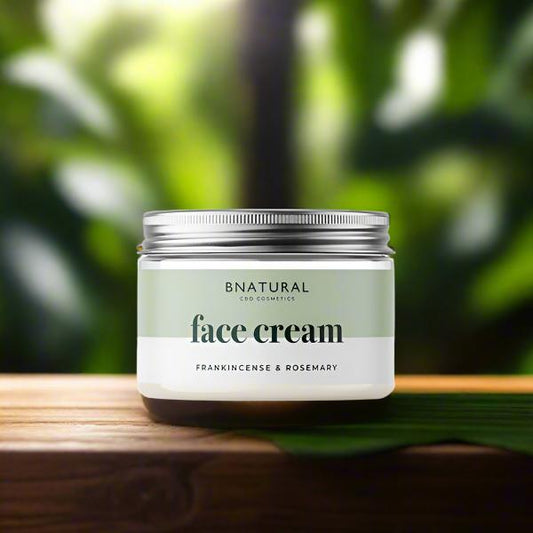 Bnatural 500mg CBD Anti-Ageing CBD Face Cream - 50ml