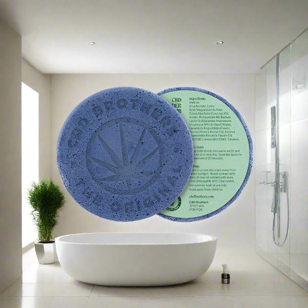 CBD Brothers 100mg CBD Lavender Bath Bomb - 100g