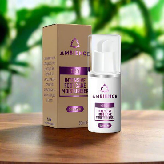 Ambience CBD Infused 50mg CBD Foot Care Moisturiser 30ml (Buy 1 Get 2 Free)