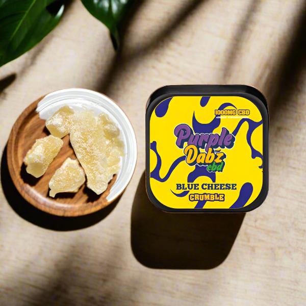 Purple Dabz by Purple Dank 1000mg CBD Crumble - Blue Cheese (BUY 1 GET 1 FREE)