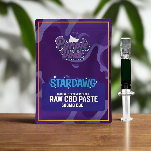 Purple Dank 1000mg CBD Raw Paste with Natural Terpenes - Stardawg (BUY 1 GET 1 FREE)