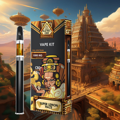 Aztec CBD 1000mg Vape Kit - 1ml