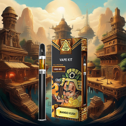 Aztec CBD 1000mg Vape Kit - 1ml