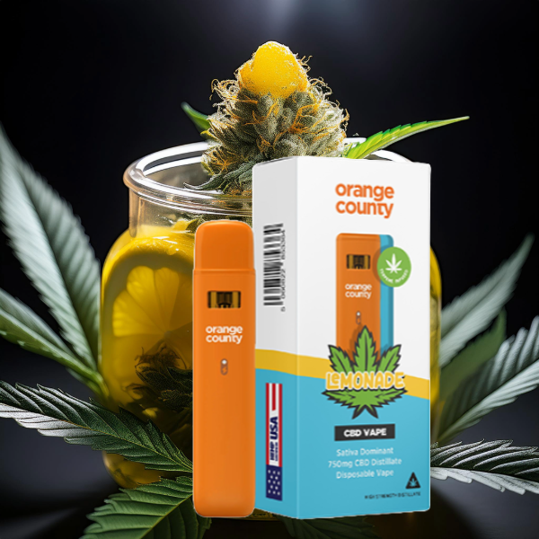 Orange County 750mg CBD Disposable Vape Pen 1ml