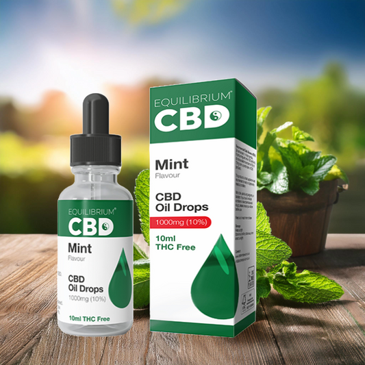 1000mg Equilibrium CBD Oil 10ml - Mint Flavour