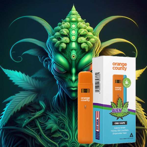 Orange County 750mg CBD Disposable Vape Pen 1ml