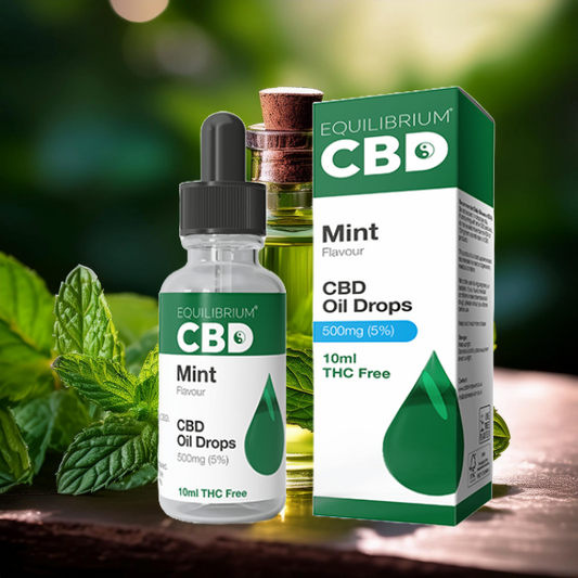 500mg Equilibrium CBD Oil 10ml - Mint Flavour