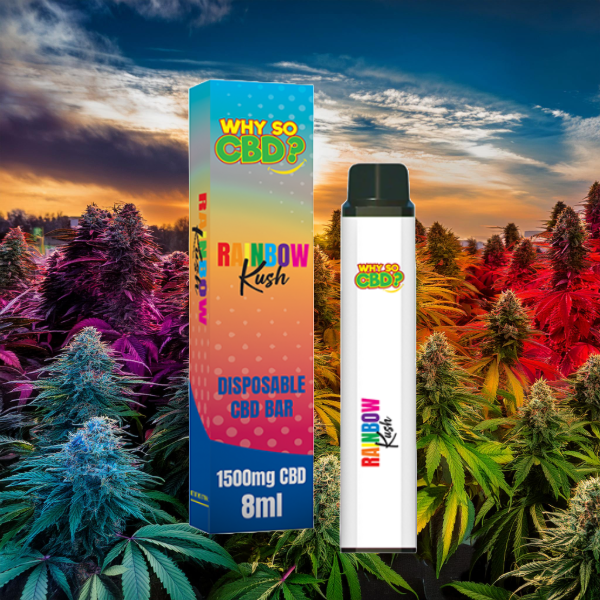 Why So CBD? 1500mg CBD Broad Spectrum Disposable Vape - 8ml