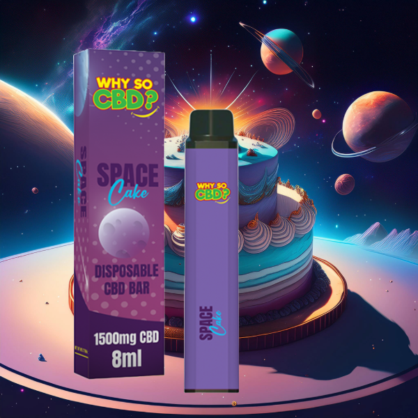 Why So CBD? 1500mg CBD Broad Spectrum Disposable Vape - 8ml