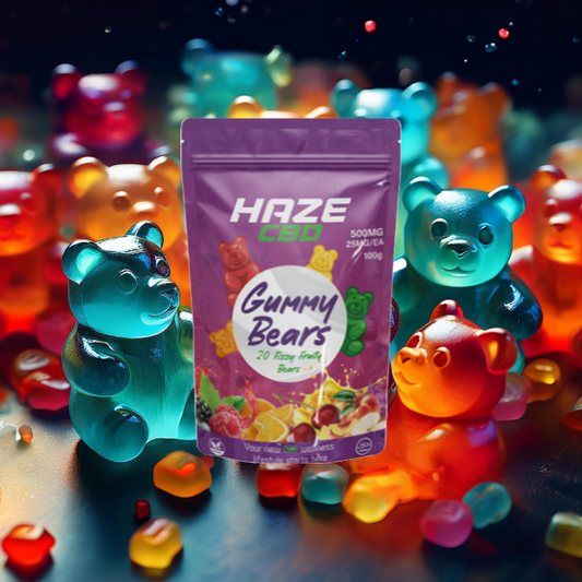 Haze CBD 500mg Gummy Bears - 20 Pieces